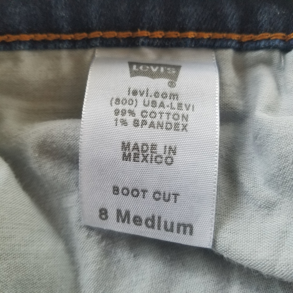 Levi's 515 cutoffs size 8 medium sale - Picture 8 of 9